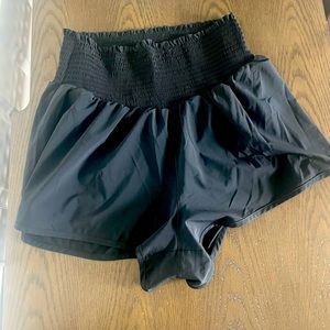 OFFLINE By Aerie Real Me Smocked Running Short